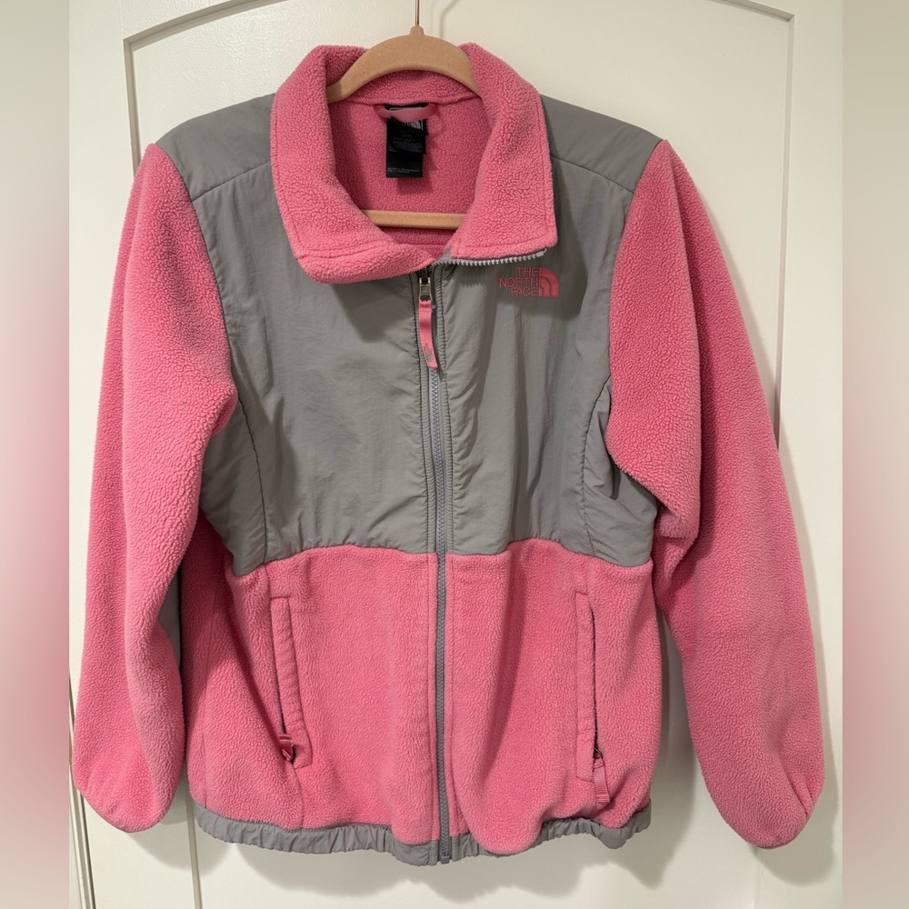 The North Face Pink Fleece Girls XL (18)